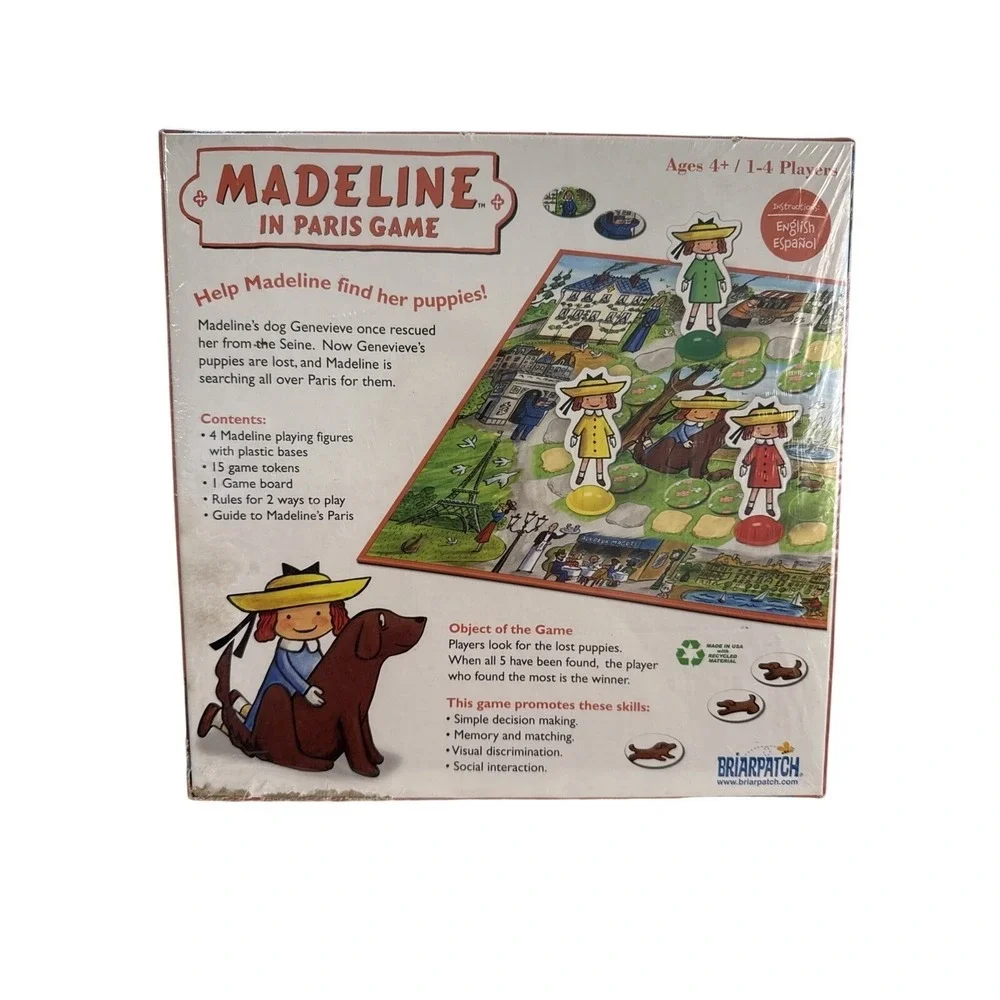 Madeline In Paris Game HELP MADELINE FIND HER PUPPIES NEW‎ SEALED